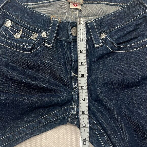 Womens Y2K Vintage True Religion Billy Jeans Sz 28 Straight leg embellished - Picture 11 of 11
